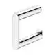 Keuco-KE-Toilettenpapierhalter-Plan-14962-offene-Form-rechts-silber-eloxiert-14962170000 gallery number 1
